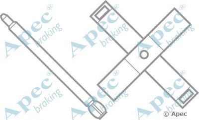 APEC BRAKING kit315 -  Комплектующие, тормозные колодки